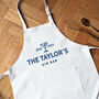 Personalised Cocktail Bar Apron Home Gin Bar Gift, thumbnail 3 of 6