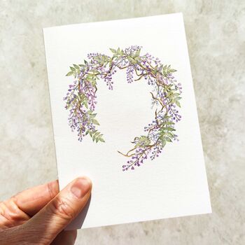 Lilac Wisteria Thank You Cards And Envelopes, 2 of 7
