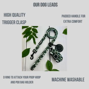 Camouflage Dog Lead/Leash, 3 of 6