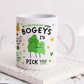 Girlfriend Mug 'If Girlfriends Were Bogeys', 2 of 4