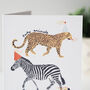 Party Animals Birthday Card, thumbnail 2 of 3