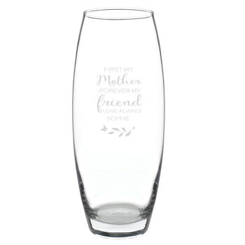 First My Mother Forever My Friend Mothers Day Flowers Vase, 2 of 3
