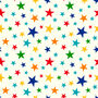 Multi Coloured Star Lampshade, thumbnail 5 of 5