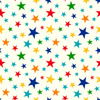 Multi Coloured Star Lampshade, 5 of 5