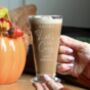 Personalised Get Cosy Latte Glass, thumbnail 1 of 3
