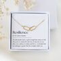 Strength And Resilience Necklace – Empowerment Jewellery, Tough Times Gift For Women, thumbnail 1 of 6