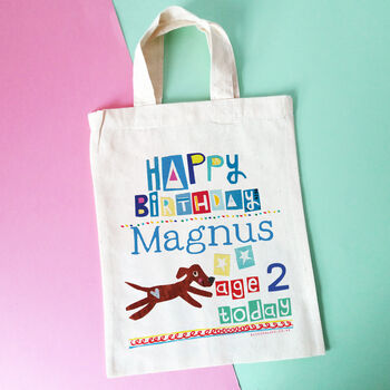 Personalised 2nd Birthday Tiny Treasure Bag, 2 of 12