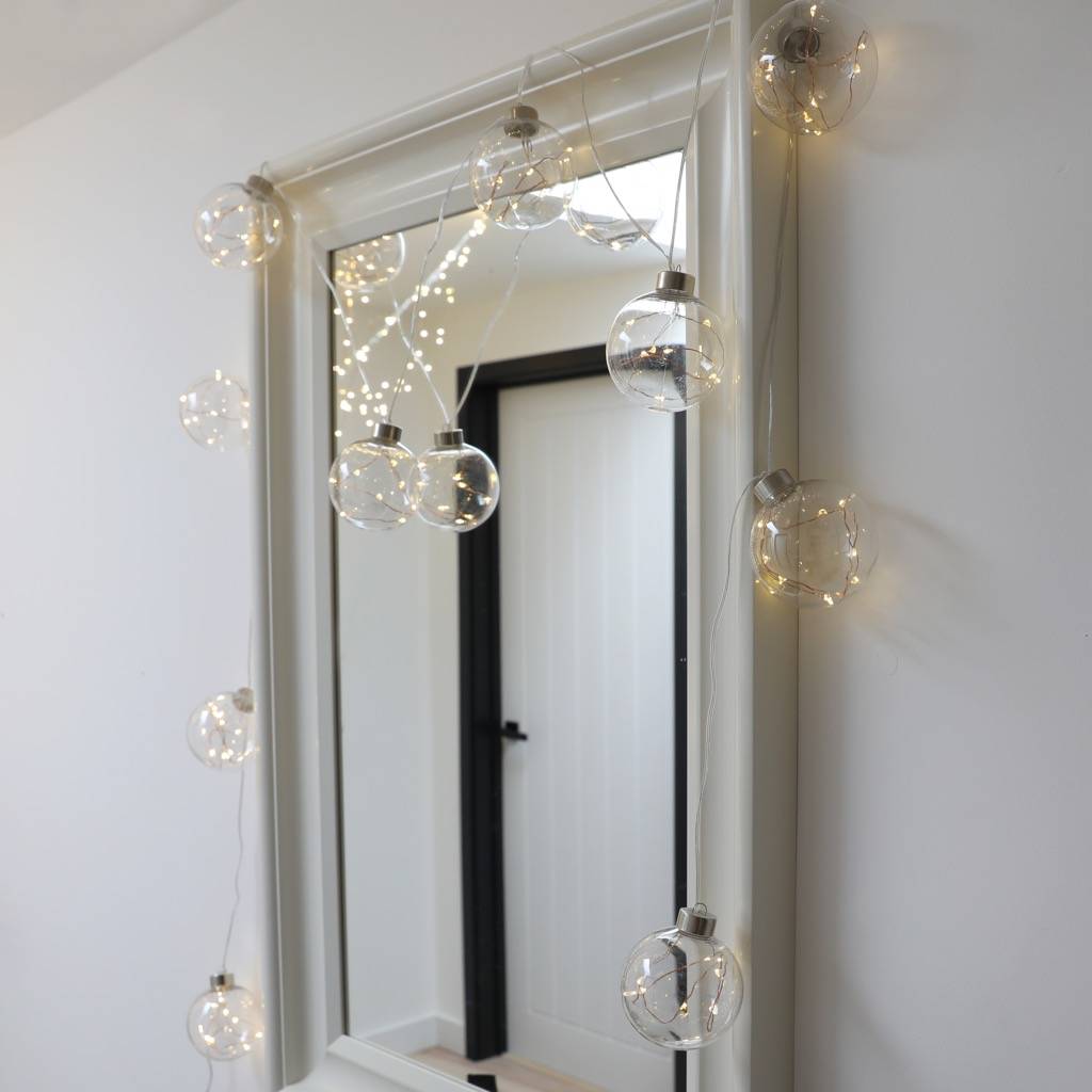 Mains Powered Copper Led Bubble String Lights By Lisa Angel Mains Powered Copper Led Bubble String Lights