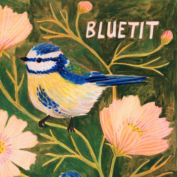 Bluetit Bird Art Print, 8 of 8