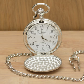 Personalised Wedding Day Pocket Watch, 6 of 7