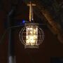 Black Battery Hanging Lamp With Handle, thumbnail 2 of 6
