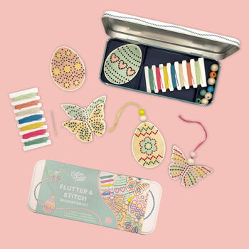 Flutter And Stitch Decoration Kit, 10 of 10