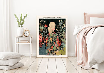 The Secret Garden Floral Art Print, 3 of 3