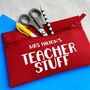 Personalised Teacher Stuff Pencil Case, thumbnail 2 of 3