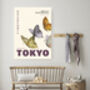 Butterfly Japan Tokyo Exhibition Art Print, thumbnail 2 of 3