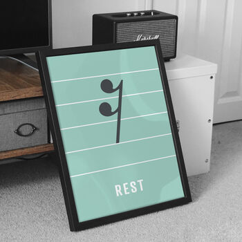 Note Rest Print | Semiquaver Note, 3 of 10