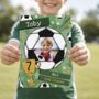 Personalised Photo Football Birthday Card, thumbnail 1 of 6