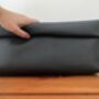 Minimalistic Clutch, Envelope Bag, Minimalist Purse, Black Pouch, thumbnail 3 of 5