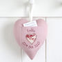 Personalised Tooth Fairy Pillow Pocket Heart Gift, thumbnail 5 of 12