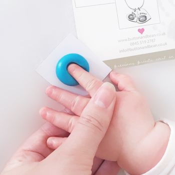 New Baby Fingerprint Heart Charm Bracelet, 3 of 5