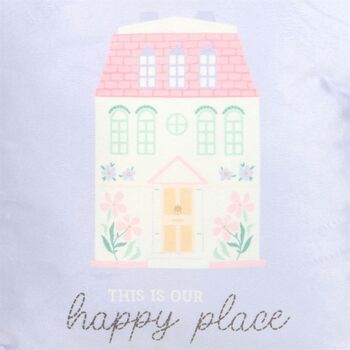 'Our Happy Place' Decorative Cushion, 3 of 3