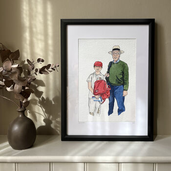 Personalised Illustrated People Portrait, 6 of 12
