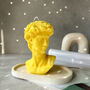 Large David Head Statue Soy Wax Candle, thumbnail 4 of 10