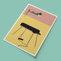 Rhodes Electric Piano Print | Instrument Music Poster, thumbnail 5 of 6