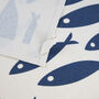 Organic Tea Towel | Fish, thumbnail 2 of 3