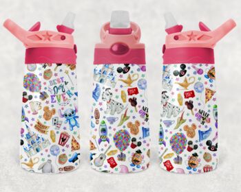 Personalised Disney Flip Top Kids Water Bottle, 2 of 9