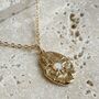Eros Opal Pendant Minimal Necklace, thumbnail 1 of 4