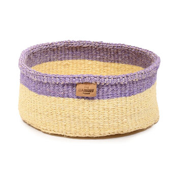 Binti: Lavender And Yellow Bread Basket, 2 of 5