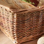Traditional Wicker Shopping Basket, thumbnail 3 of 6