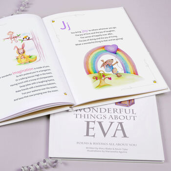 A To Z Of 'Wonderful Things' Rhymes And Poems Keepsake, 3 of 8