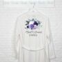 Maid Of Honour Purple Wedding Dressing Gown, thumbnail 1 of 2