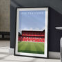 Manchester United Old Trafford From Centre Circle Print, thumbnail 3 of 6