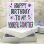 Personalised Godmother Birthday Book Card, thumbnail 1 of 6