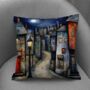 Moonlit Murmurs Hand Made Poly Linen Cushions, thumbnail 9 of 9