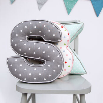 Fabric Letter Cushion, 4 of 9