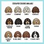 Cockapoo Print T Shirt, thumbnail 5 of 6