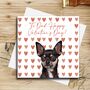 Personalised Pet Valentine's Card, thumbnail 1 of 7