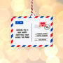 Personalised Postcard Christmas Tree Decoration, thumbnail 5 of 5