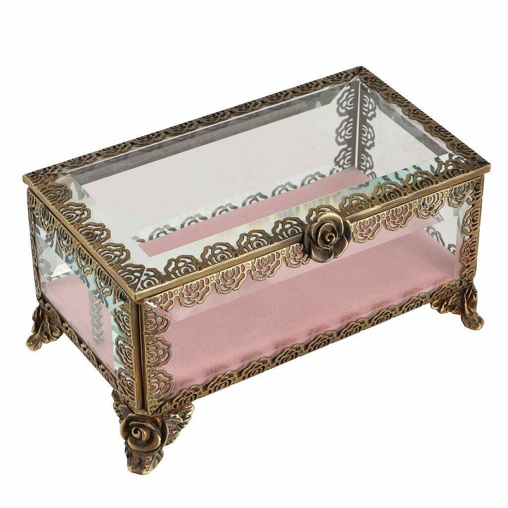 Personalised Vintage Rose Jewellery Box By Dibor