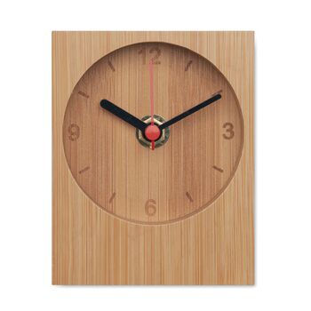 Bamboo Table Clock, 4 of 5
