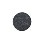 'Pour Me A Cup Of Cheer' Round Slate Coaster | Home Decor, thumbnail 2 of 2