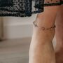 Multicolor Evil Eye Turkish Greek Protection Nazaria Anklet, thumbnail 1 of 4
