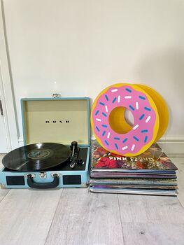 Donut Shape Vinyl Record Holder, 4 of 7