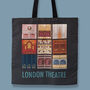 London Tote Bag For Theatre Lovers, thumbnail 3 of 5