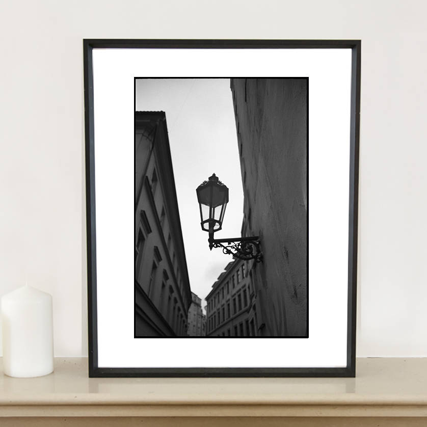 Street Lamp, Prague Photographic Art Print, 1 of 4