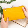 Personalised Double Pocket Clutch Bag, thumbnail 2 of 5